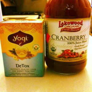 cranberry detox tea vegan diet weightloss cleanse fasting