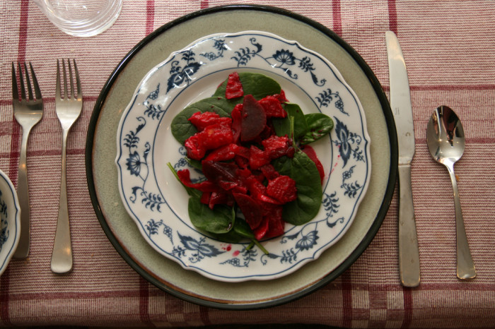 beet salad by tim sackton