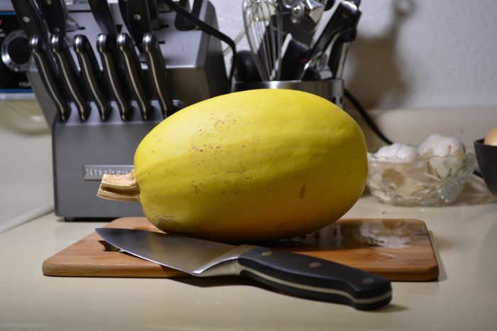 Cooking with Spaghetti Squash
