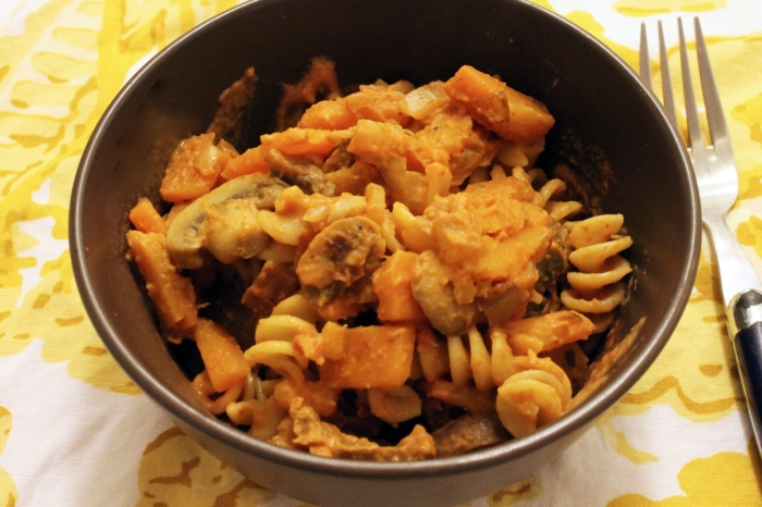 Creamy Vegan Butternut Squash Pasta