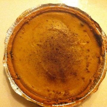 vegan thanksgiving - heavenly vegan chocolate pumpkin pie recipe