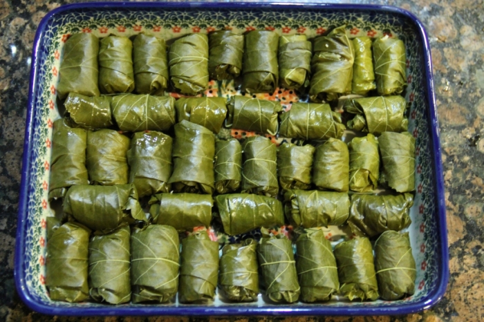 Protein on a Raw Vegan Diet: raw vegan dolmas recipe