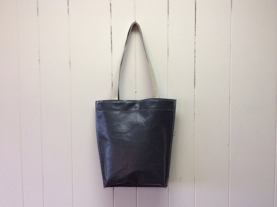 Repurposed leather bag