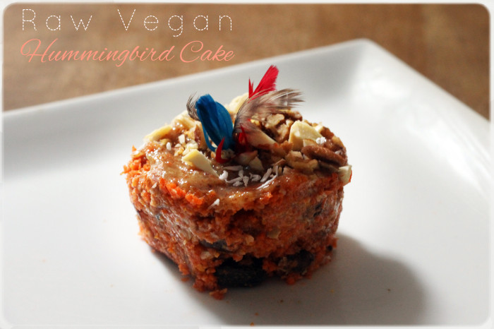 Raw Vegan Hummingbird Cake