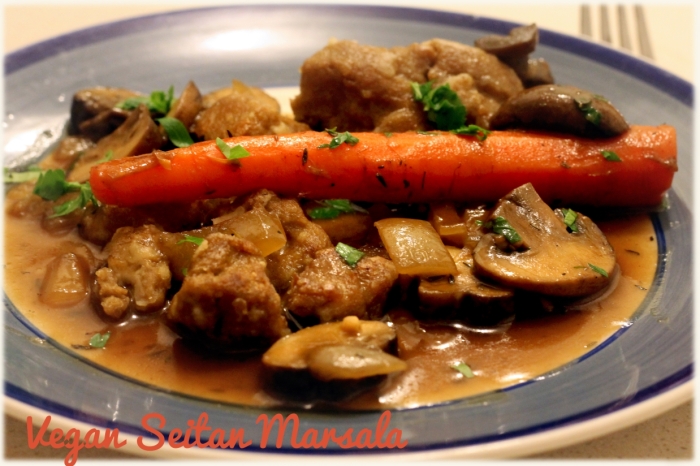 Vegan Seitan Marsala Recipe