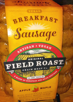 field roast vegan breakfast sausage