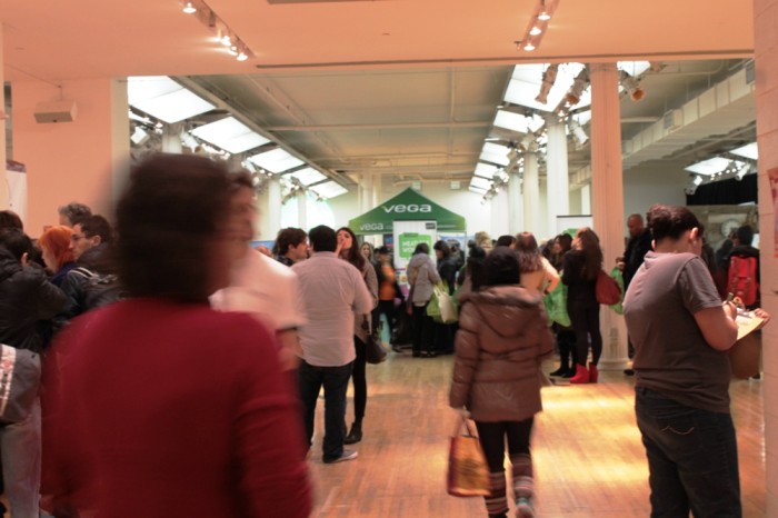 nyc veggie food fest 2014 - ambience