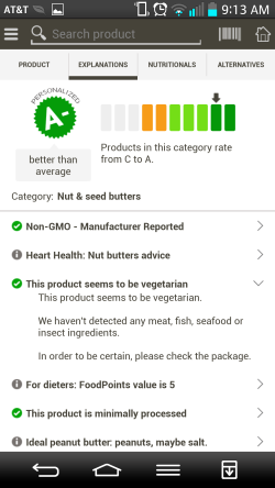 Best Vegan Apps - Fooducate
