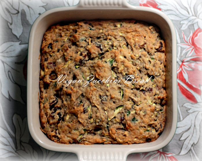 Super Moist and Healthy Vegan Zucchini Bread