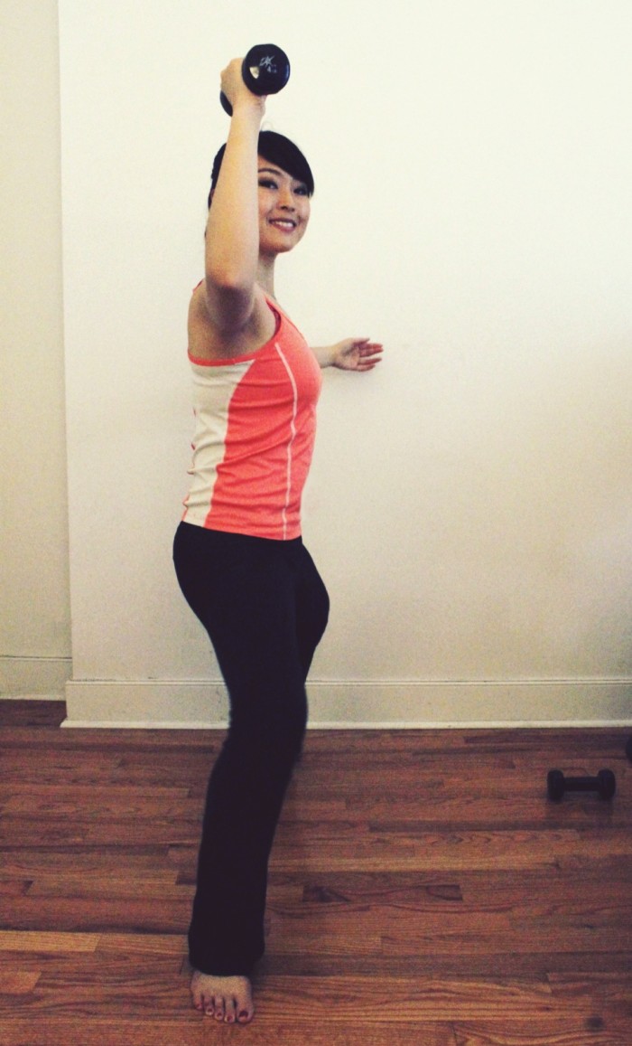 Barre-Dumbbell Exercises for All Over Toning - Peaceful Dumpling
