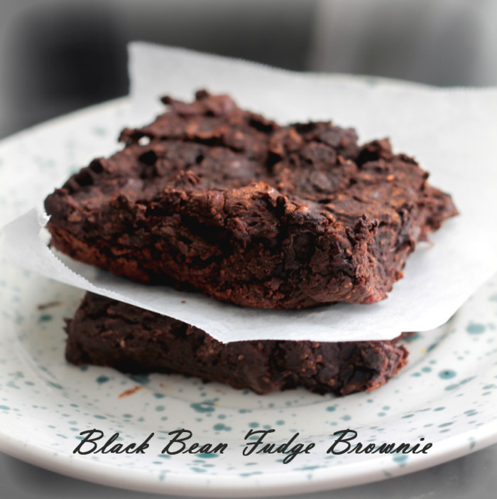 Vegan gluten free black bean brownie recipe - incredibly chocolate-y and delicious!
