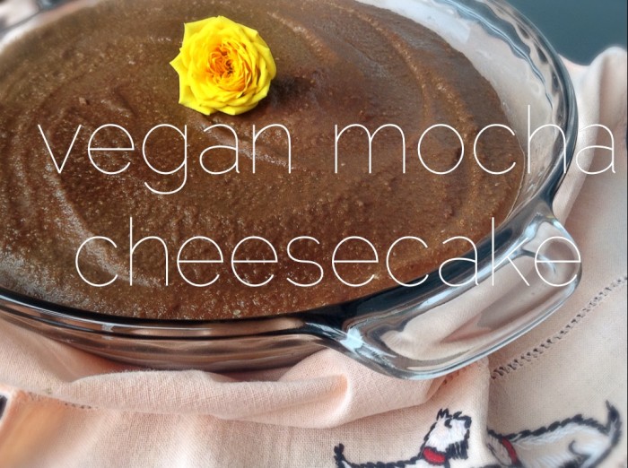 vegan-mocha-cheesecake