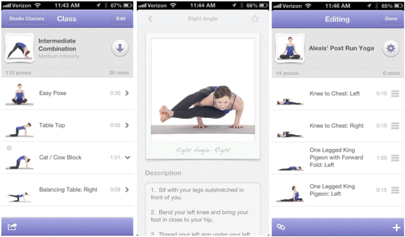 Yoga Studio-apps-for-vegan-marathon-runners