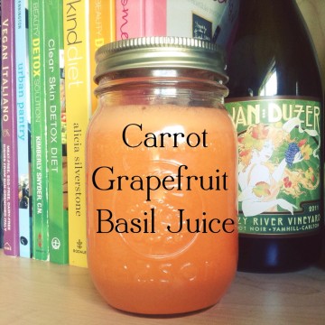 Energizing Carrot Grapefruit Juice