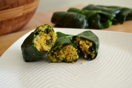 collard rolls by Christine Oppenheim