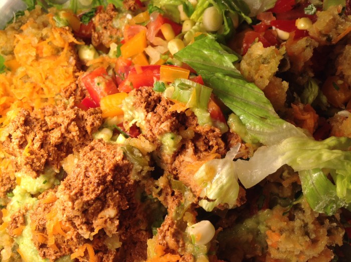 Raw Vegan Taco (Rawco) Salad - Peaceful Dumpling