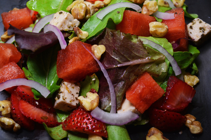 vegan healthy salad