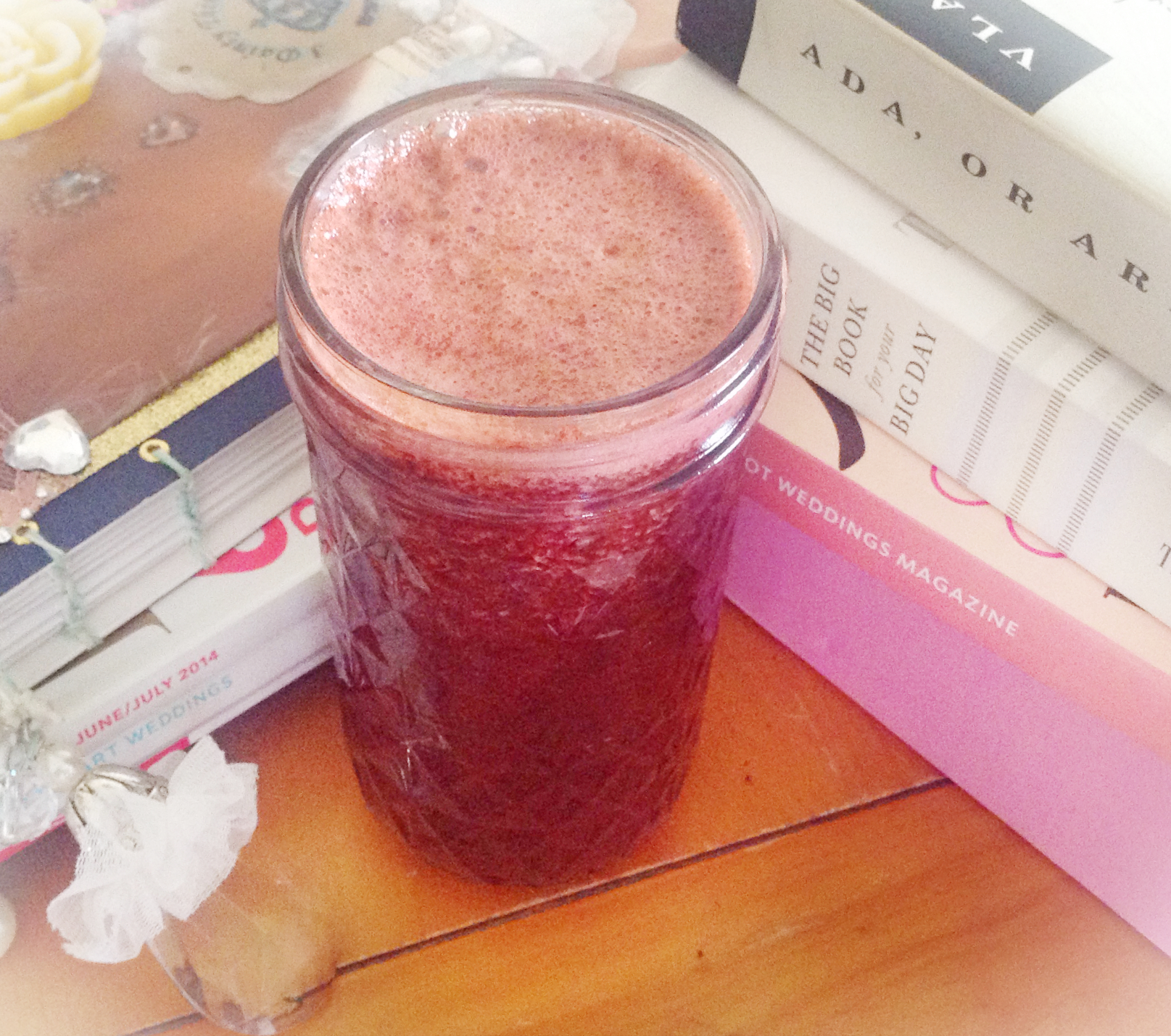 Healthy Snack: Energizing Red Juice