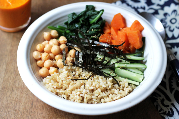 Healthy Dinner: Vegan Sushi Bowl - Peaceful Dumpling