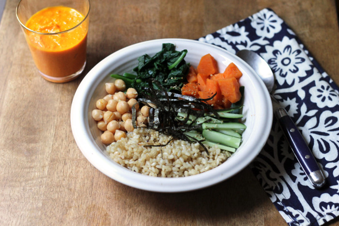 Healthy Dinner: Vegan Sushi Bowl - Peaceful Dumpling