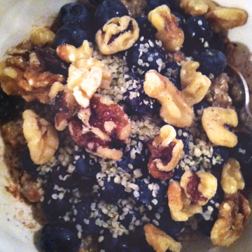 Healthy Breakfast: Nutty Sorghum and Quinoa Breakfast Pudding