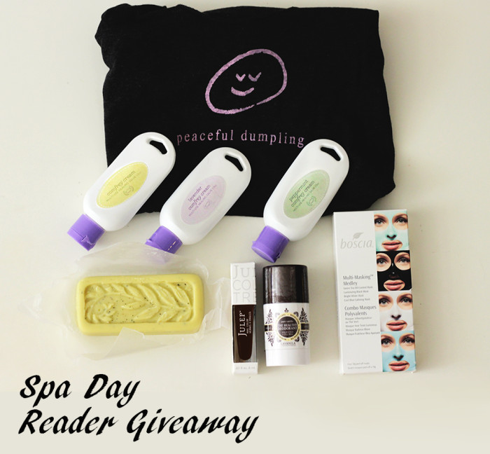 Reader Giveaway on Pinterest: Spa Day R&R Treats!