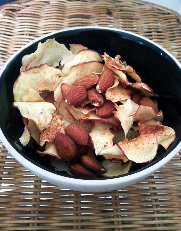 Healthy Snacks: Cinnamon Apple Snack Mix | Peaceful Dumpling