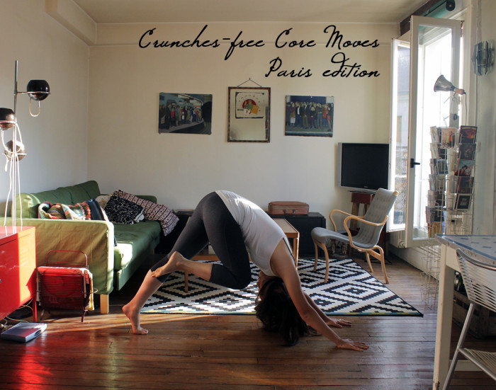 Crunches-free Core Moves - Paris Edition! | Peaceful Dumpling