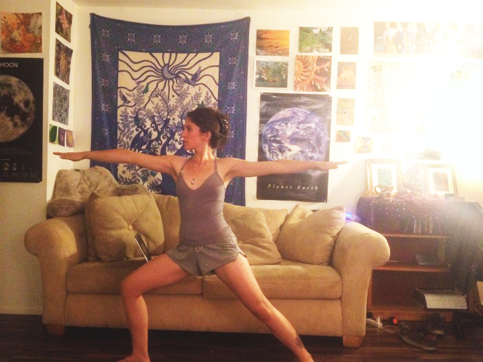 Yoga for Invoking Your Inner Goddess (Shakti) | warrior II