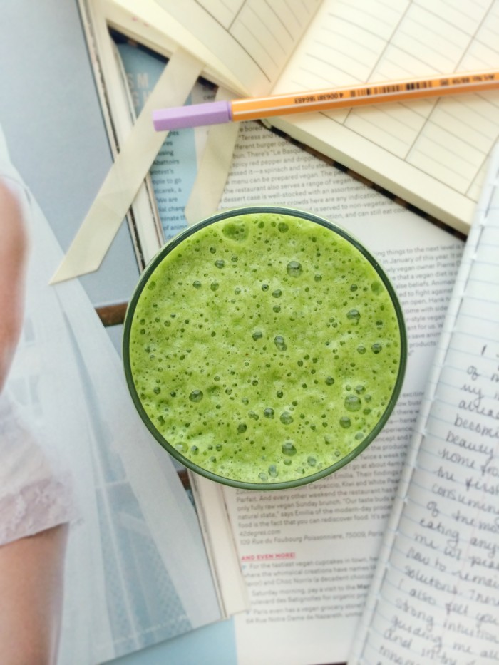 Acne Fighting Green Citrus Smoothie