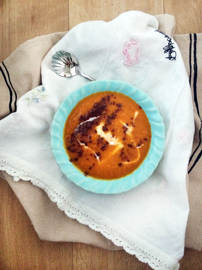 Comforting Vegan Coconut Carrot Soup