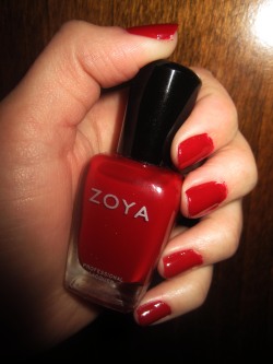 Zoya Red Polish Dupe