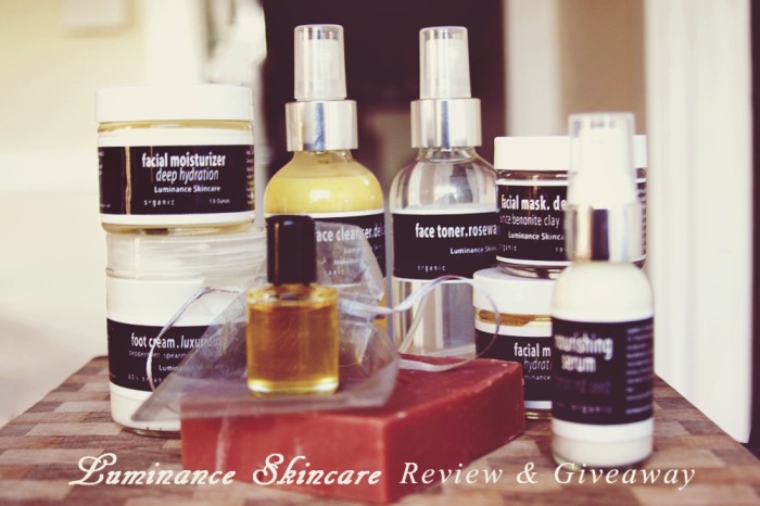 Organic Skin Care Lines: Luminance Skincare Review & Giveaway!