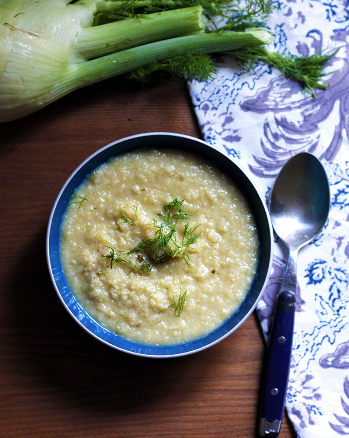 Roasted Fennel Soup | Peaceful Dumpling