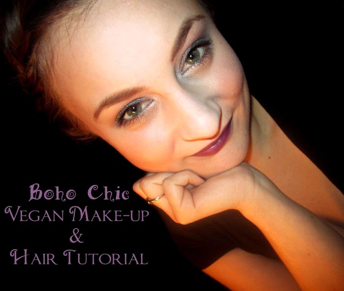 Vegan Makeup and Hair Tutorial: Boho Chic
