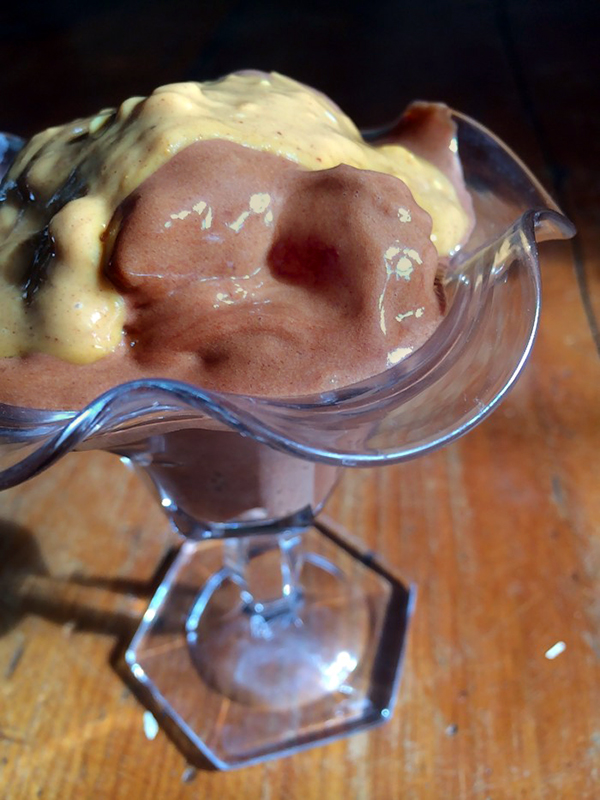 Raw Vegan Recipes: Chocolate Soft Serve Ice Cream