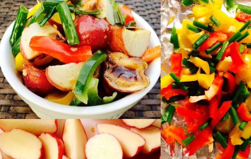 Vegan Salad Recipes: Grilled Potato Salad