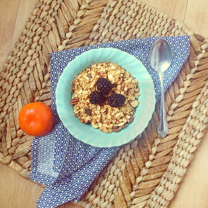 Vegan Breakfast Recipes: Low-Sugar Granola