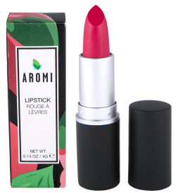 Aromi Lipstick in Wildberry is a vegan dupe for Chanel Lipstick in Exaltee