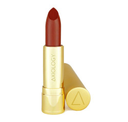 Axiology Organic Lipstick in Elusive is vegan dupe for Revlon Super Lustrous Lipstick in Spiced Brandy