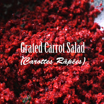 Amazing French Grated Carrot Salad (Carottes RÃ¢pÃ©es)