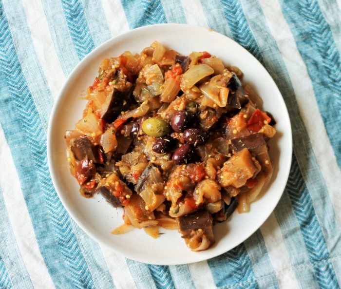 Vegan Appetizer Recipes: Eggplant Caponata