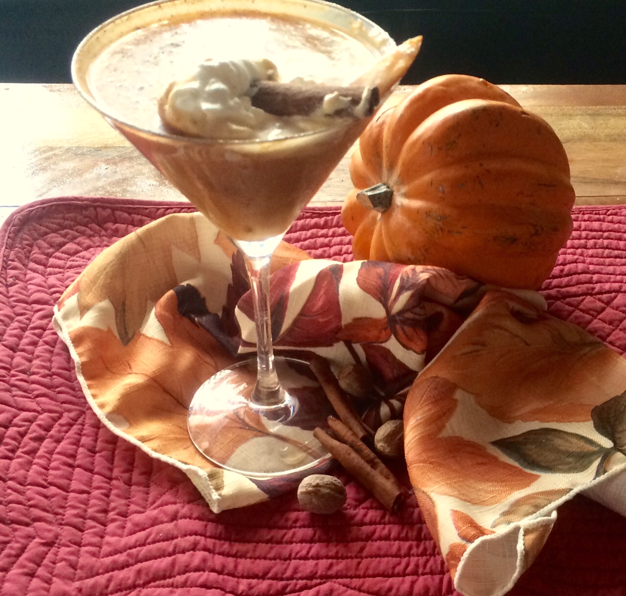 Cocktail Recipes: Pumpkin Spice Martini