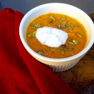 Vegan Soup Recipes: Coconut Nutmeg Pumpkin Soup
