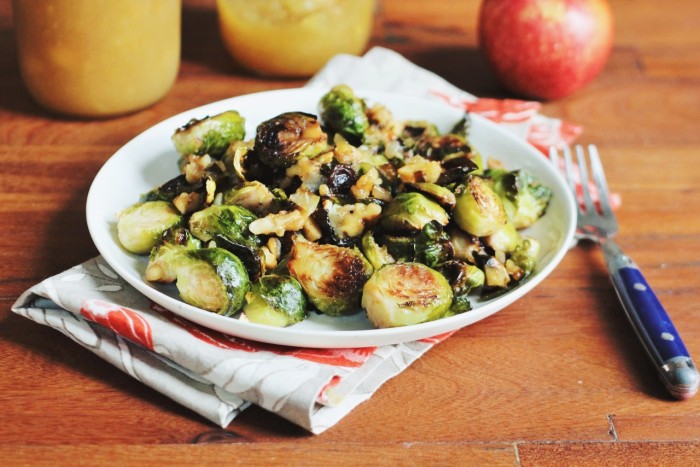 Healthy Sides: Apple Glazed Brussels Sprouts