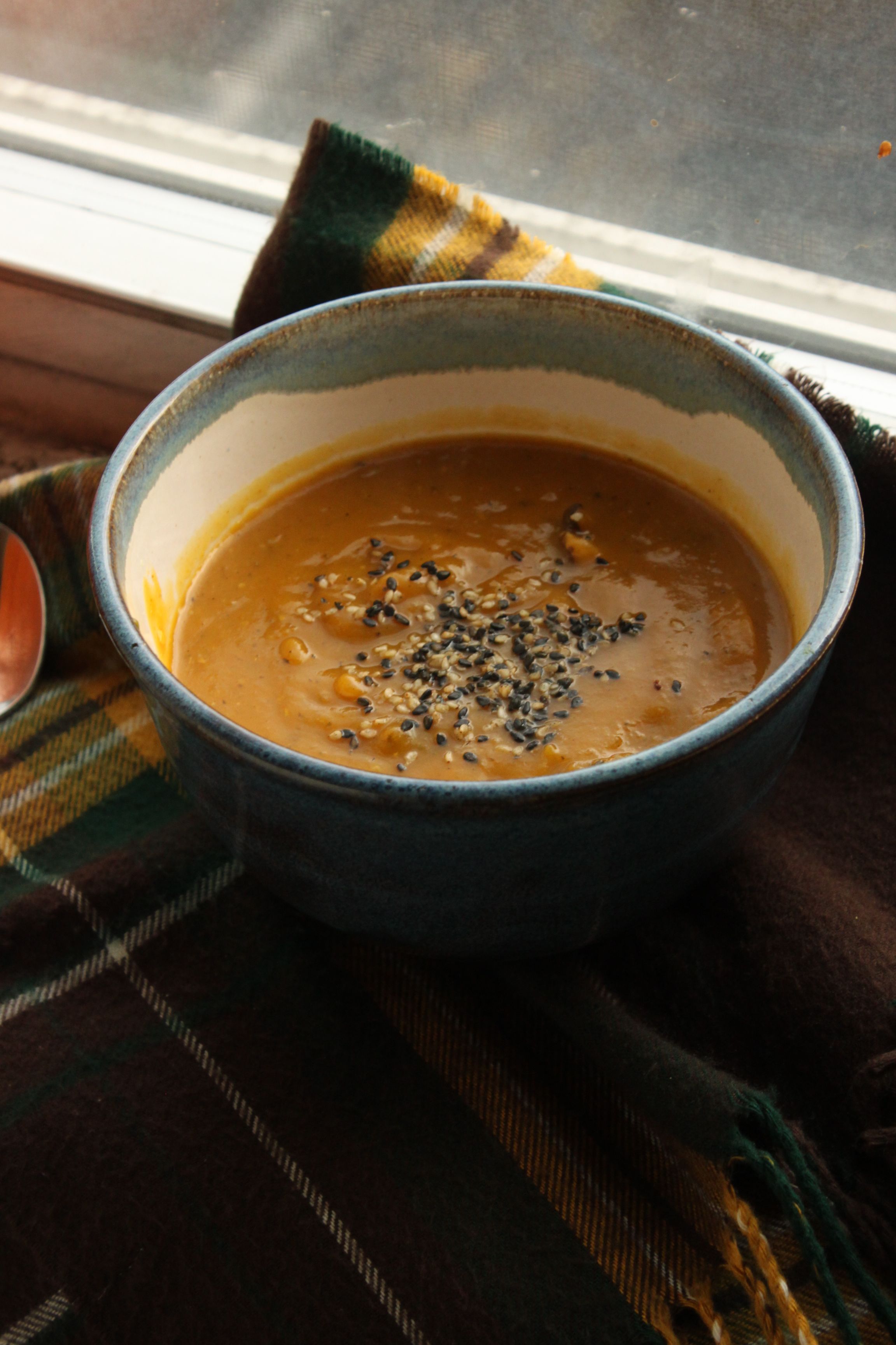 Vegan Butternut Squash Shiitake Soup