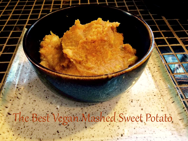 Healthy Sides: Best Vegan Mashed Sweet Potato