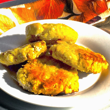 Vegan Butternut Squash Patties - Sweet and Savory Appetizer or Entree!