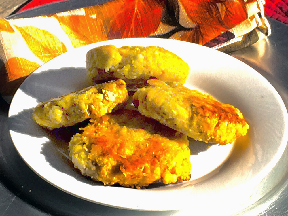 Vegan Butternut Squash Patties - Sweet and Savory Appetizer or Entree!