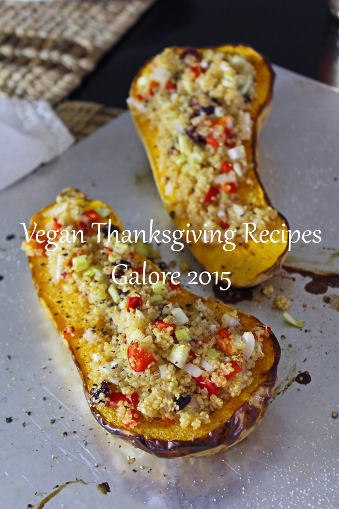 Vegan Thanksgiving Recipes Galore 2015!